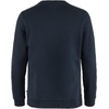 image:imageFjllrven Logo Sweater Mens Sweatshirt  Soft Fleece Classic Crewneck Organic Cotton Blend  Hiking TravelDark Navy