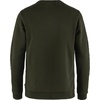 image:imageFjllrven Logo Sweater Mens Sweatshirt  Soft Fleece Classic Crewneck Organic Cotton Blend  Hiking TravelDeep Forest