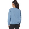 image:imageFjllrven Logo Sweater Womens Sweatshirt  Soft Fleece Classic Crewneck Organic Cotton Blend  Hiking TravelDawn BlueTerracotta Brown