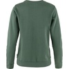 image:imageFjllrven Logo Sweater Womens Sweatshirt  Soft Fleece Classic Crewneck Organic Cotton Blend  Hiking TravelDeep PatinaMisty Green