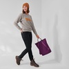 image:imageFjllrven Logo Sweater Womens Sweatshirt  Soft Fleece Classic Crewneck Organic Cotton Blend  Hiking TravelMesa Purple