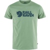 image:imageFjllrven Logo Tee Mens TShirt  Breathable Comfortable Organic Cotton Fabric  Hiking TravelMisty Green