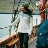 image:imageFjllrven Mens vik Knit SweaterChalk WhiteFlint Grey