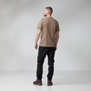 image:imageFjllrven Multicolor Logo Mens TShirt  Breathable Comfortable Organic Cotton Fabric  Hiking TravelSuede Brown