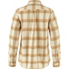 image:imageFjllrven Ovik Heavy Flannel Shirt Womens Shirt  Warm Soft Durable Button Up for Outdoor Everyday WearChalk WhiteDune Beige