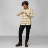 image:imageFjllrven Ovik Heavy Flannel Shirt Womens Shirt  Warm Soft Durable Button Up for Outdoor Everyday WearChalk WhiteFossil
