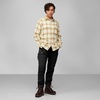 image:imageFjllrven Ovik Heavy Flannel Shirt Womens Shirt  Warm Soft Durable Button Up for Outdoor Everyday WearChalk WhiteFossil