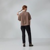 image:imageFjllrven Ovik Hemp Camp Womens Short Sleeve Shirt  Breathable Comfortable Hemp Cotton Fabric  Hiking TravelSuede Brown