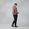 image:imageFjllrven Ovik Hemp Camp Womens Short Sleeve Shirt  Breathable Comfortable Hemp Cotton Fabric  Hiking TravelSuede Brown