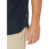 image:imageFjllrven Ovik Mens Short Sleeve Shirt  Lightweight Breathable Comfortable Fabric  Hiking TravelDark Navy