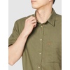 image:imageFjllrven Ovik Mens Short Sleeve Shirt  Lightweight Breathable Comfortable Fabric  Hiking TravelGreen