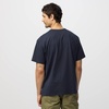 image:imageFjllrven Relaxed Mens TShirt  Breathable Comfortable Organic Cotton Fabric Relaxed Fit  Hiking TravelDark Navy