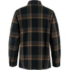 image:imageFjllrven Singi Flannel Overshirt Mens ShirtDark NavyWood Brown