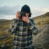 image:imageFjllrven Singi Heavy Flannel Shirt Mens Shirt  Warm Durable Button Up for Outdoor Everyday WearBlackDeep Forest