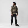 image:imageFjllrven Singi Heavy Flannel Shirt Mens Shirt  Warm Durable Button Up for Outdoor Everyday WearBlackDeep Forest