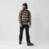 image:imageFjllrven Singi Heavy Flannel Shirt Mens Shirt  Warm Durable Button Up for Outdoor Everyday WearChalk WhiteDark Navy