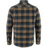 image:imageFjllrven Singi Heavy Flannel Shirt Mens Shirt  Warm Durable Button Up for Outdoor Everyday WearDark NavyBuckwheat Brown