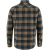 image:imageFjllrven Singi Heavy Flannel Shirt Mens Shirt  Warm Durable Button Up for Outdoor Everyday WearDark NavyBuckwheat Brown