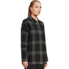 image:imageFjllrven Womens Singi Flannel OvershirtBlackIron Grey