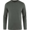 image:imageFjallraven Abisko Wool Mens Long Sleeve Shirt Merino Wool Blend  Slim FitBasalt