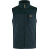 image:imageFjallraven Buck Mens Fleece FullZip Midlayer VestDark Navy
