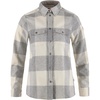image:imageFjallraven Canada Womens Long Sleeve Shirt Wool Blend  Relaxed FitFogChalk White