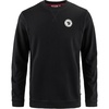 image:imageFjllrven 1960 Logo Badge Mens Sweatshirt  Organic Cotton Soft Fleece Warmth Classic Fit  Hiking TravelBlack