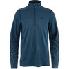 image:imageFjllrven Abisko Day Hike Mens Half Zip  Moisture Wicking Fabric Lightweight Comfortable Stretch  Hiking TrekkingIndigo Blue