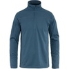 image:imageFjllrven Abisko Lite Mens Half Zip Fleece  Breathable Comfortable Lightweight Fleece Warmth  Hiking TrekkingIndigo Blue