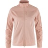 image:imageFjllrven Abisko Lite Womens Fleece Jacket  Breathable Comfortable Lightweight Fleece Warmth  Hiking TrekkingChalk Rose