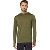 image:imageFjllrven Abisko Sun Hoodie Mens Long Sleeve Shirt  Lightweight Comfortable Sun Protection Fabric  Hiking TrekkingGreen