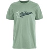 image:imageFjllrven Archive Logo Mens TShirt  Organic Cotton Breathable Comfortable Soft Feel  Hiking TravelMisty Green