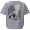 image:imageFjllrven Forest Walk Womens TShirt  Breathable Comfortable Organic Cotton Fabric Relaxed Fit  Hiking TravelLavender Mist