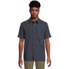 image:imageFjllrven High Coast Pack Mens Short Sleeve Shirt  Quick Dry Lightweight Fabric Packable Design  Hiking TravelDark Navy