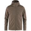 image:imageFjllrven Keb Fleece Mens Hooded Jacket  Insulated Fleece Breathable Warmth Durable Construction  Hiking TrekkingSuede Brown