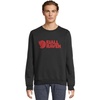 image:imageFjllrven Logo Sweater Mens Sweatshirt  Soft Fleece Classic Crewneck Organic Cotton Blend  Hiking TravelBlack