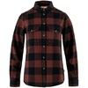 image:imageFjllrven Ovik Heavy Flannel Shirt Womens Shirt  Warm Soft Durable Button Up for Outdoor Everyday WearDark NavyMaroon