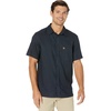 image:imageFjllrven Ovik Mens Short Sleeve Shirt  Lightweight Breathable Comfortable Fabric  Hiking TravelDark Navy