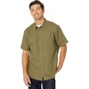 image:imageFjllrven Ovik Mens Short Sleeve Shirt  Lightweight Breathable Comfortable Fabric  Hiking TravelGreen