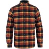 image:imageFjllrven Singi Heavy Flannel Shirt Mens Shirt  Warm Durable Button Up for Outdoor Everyday WearAutumn LeafDark Navy