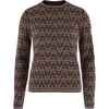 image:imageFjllrven Snow Round Neck Sweater Womens SweaterSuede Brown