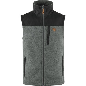image:imageFjallraven Buck Mens Fleece FullZip Midlayer VestGreyMelange