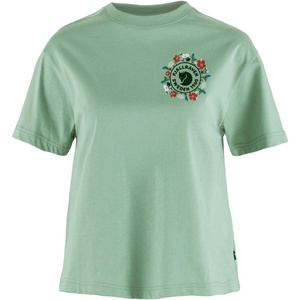 image:imageFjallraven Fjallblomster Logo TShirt WMisty Green