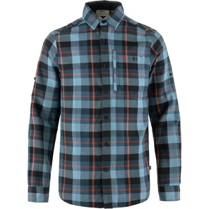 image:imageFjallraven Fjallglim Relaxed Shirt Mens Long Sleeve FlannelIndigo BlueDawn Blue