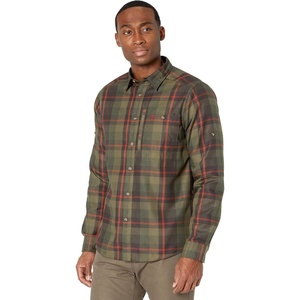 image:imageFjallraven Fjallglim Relaxed Shirt Mens Long Sleeve FlannelLaurel Green