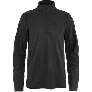 image:imageFjllrven Abisko Day Hike Mens Half Zip  Moisture Wicking Fabric Lightweight Comfortable Stretch  Hiking TrekkingBlack