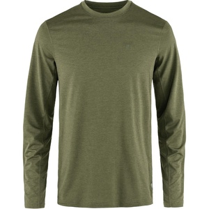 image:imageFjllrven Abisko Day Hike Mens Long Sleeve Shirt  Comfortable Lightweight Breathable Fabric  Hiking TrekkingGreen
