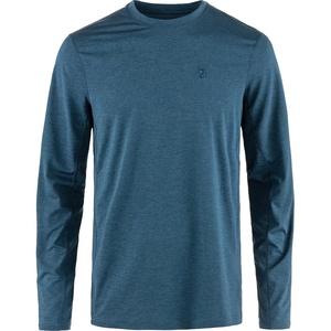 image:imageFjllrven Abisko Day Hike Mens Long Sleeve Shirt  Comfortable Lightweight Breathable Fabric  Hiking TrekkingIndigo Blue