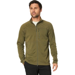 image:imageFjllrven Abisko Lite Mens Fleece Jacket  Breathable Comfortable Lightweight Fleece Warmth  Hiking TrekkingGreen