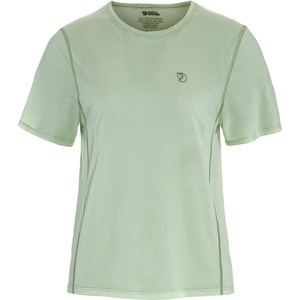 image:imageFjllrven Abisko Lite Womens Short Sleeve Shirt  Comfortable Lightweight Breathable Fabric  Hiking TravelSoft Jade
